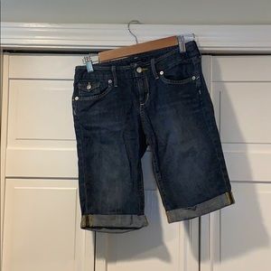 Banana Republic denim Bermuda shorts